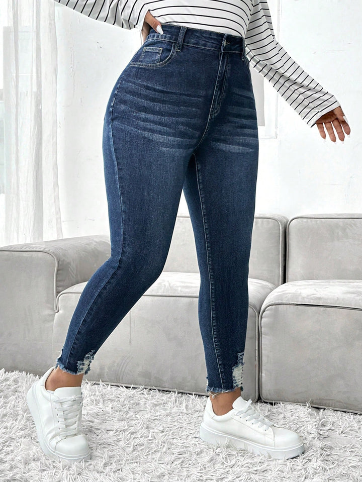 Jeans SHEIN, albastru