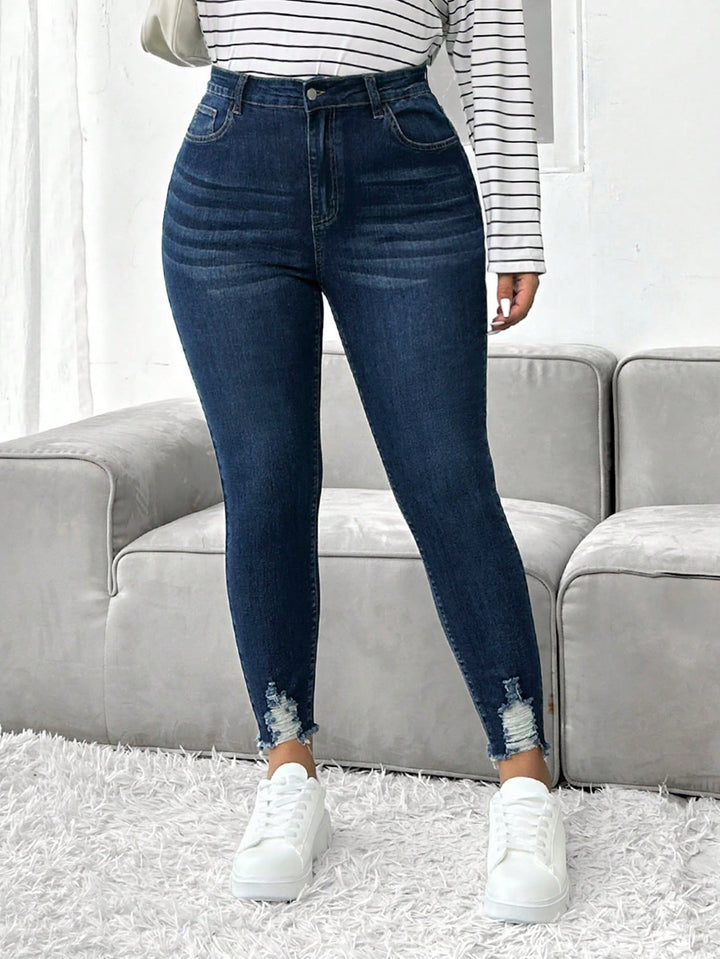 Jeans SHEIN, albastru