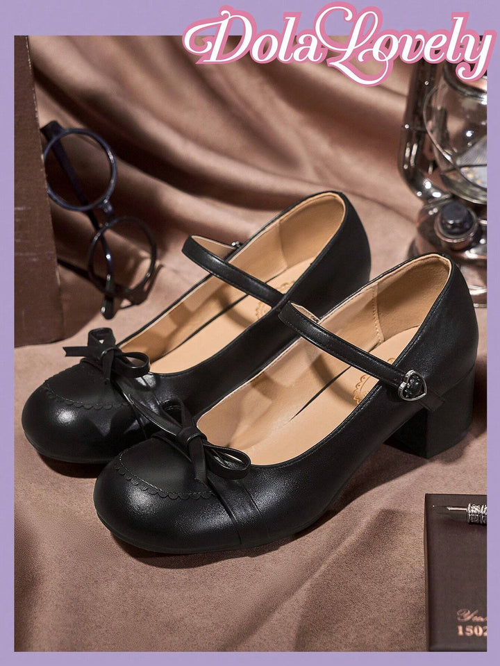 Pantofi cu toc SHEIN, negru