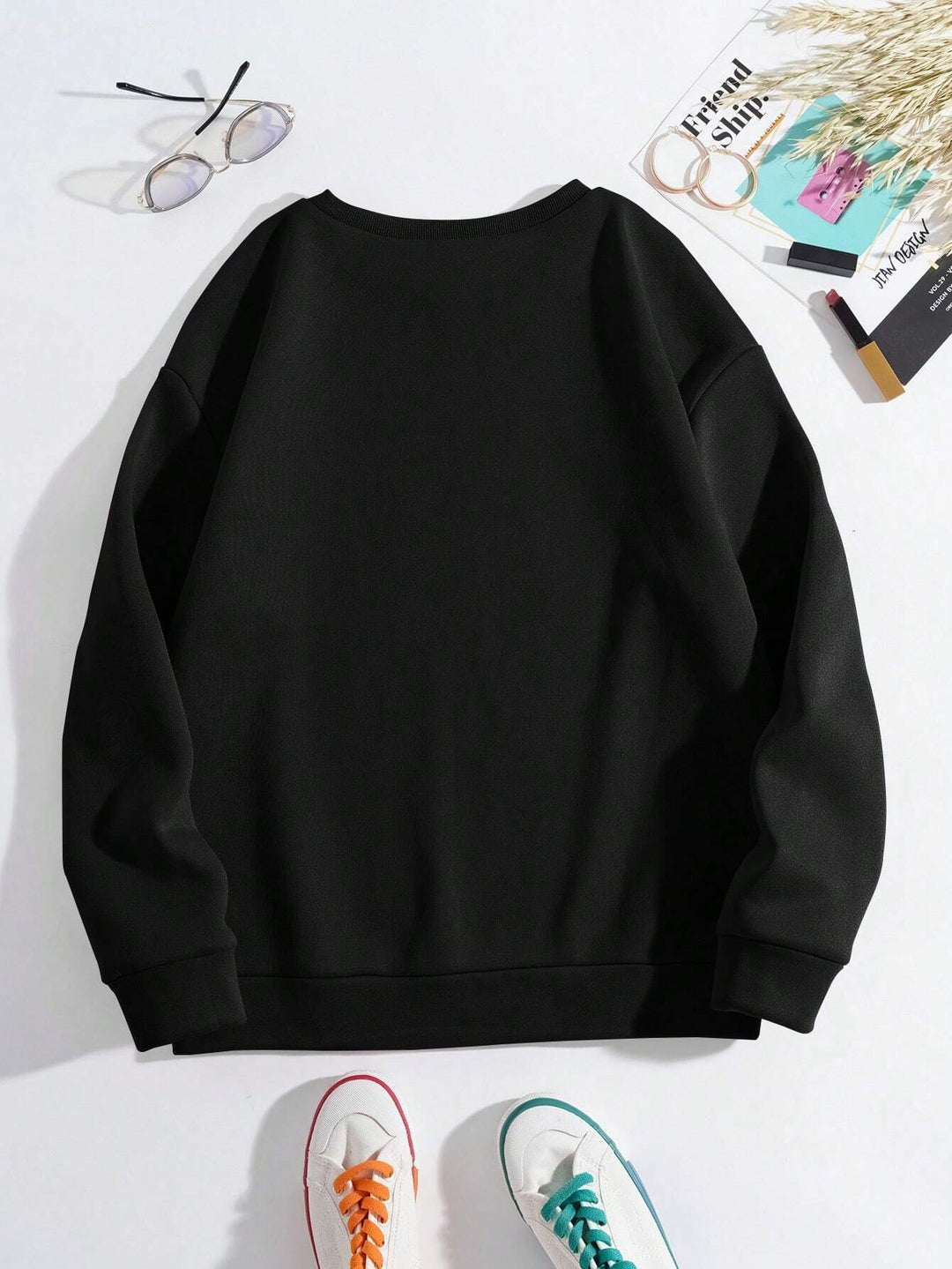 SHEIN blúz, fekete