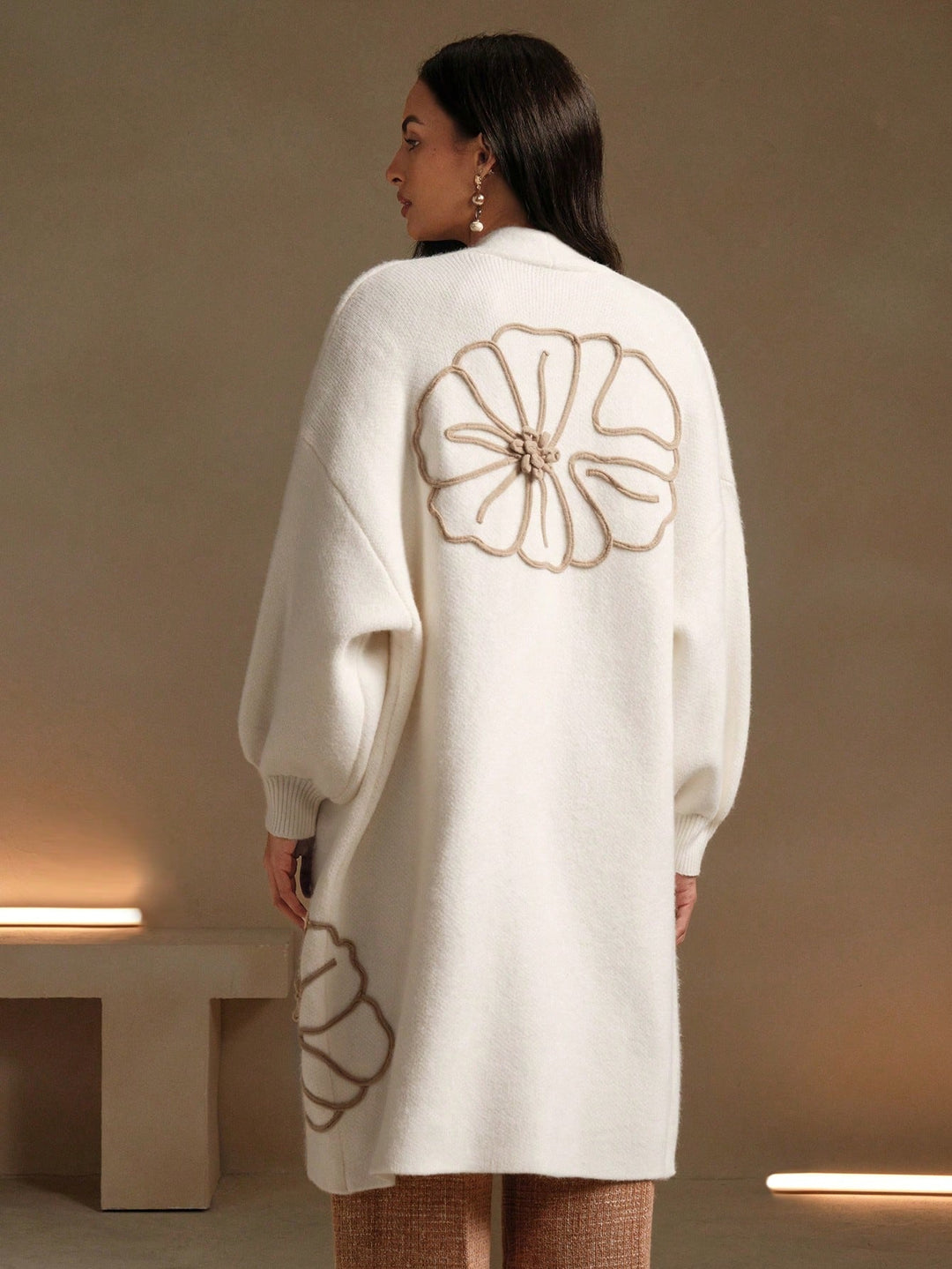 Cardigan SHEIN, portocaliu