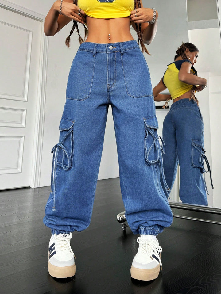 Jeans SHEIN, albastru