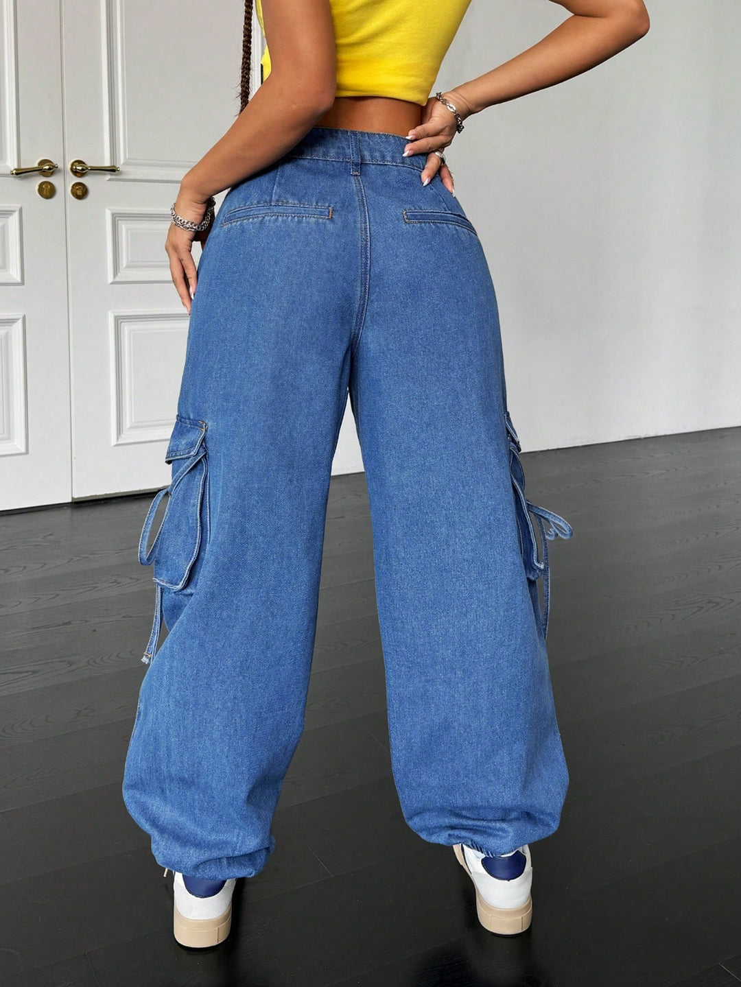 Jeans SHEIN, albastru