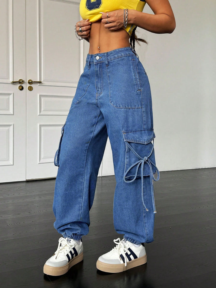 Jeans SHEIN, albastru