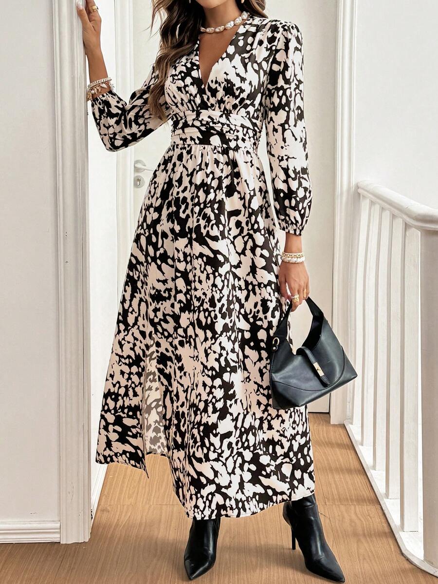 Rochie maxi SHEIN, mix culori