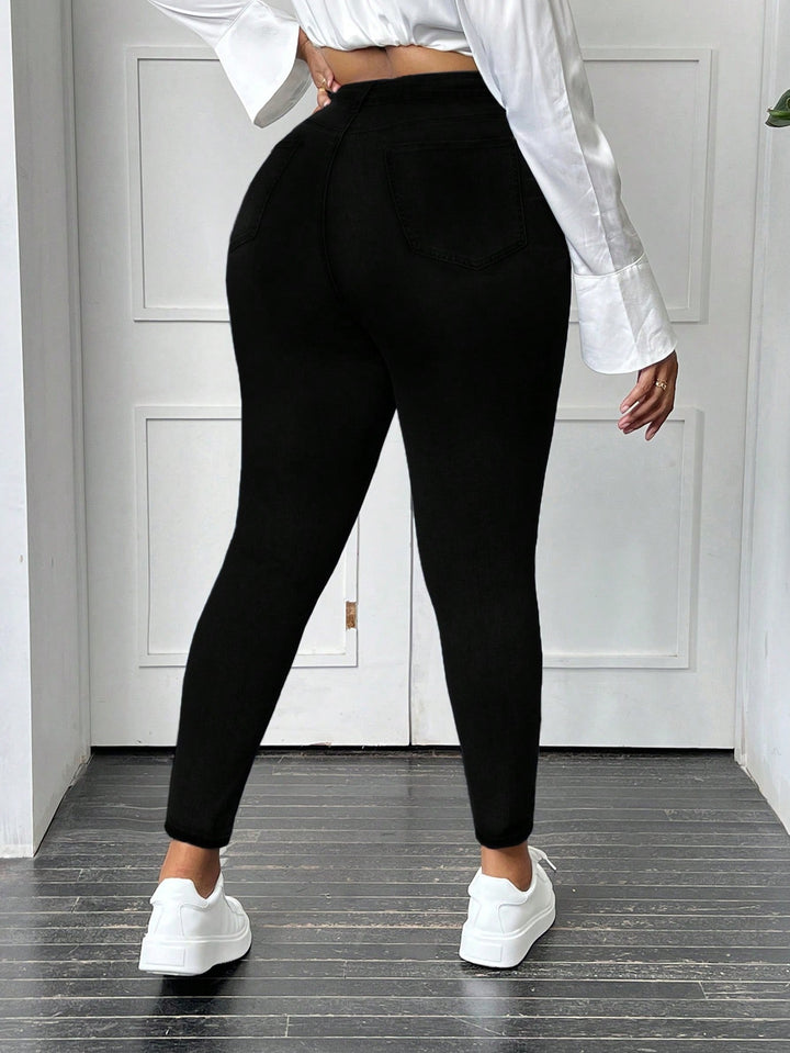 Jeans SHEIN, negru
