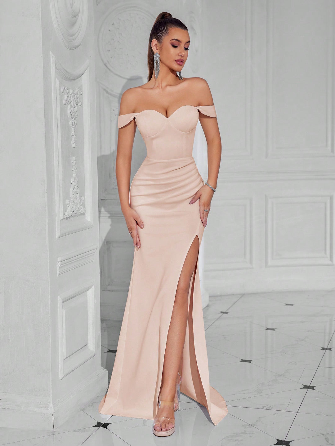 Rochie SHEIN, bej