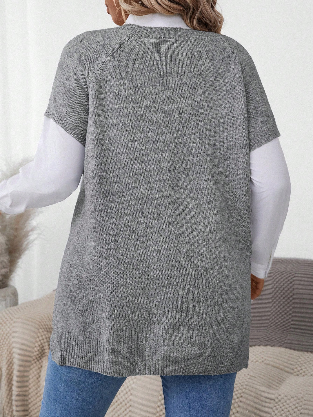 Pulover SHEIN, gri