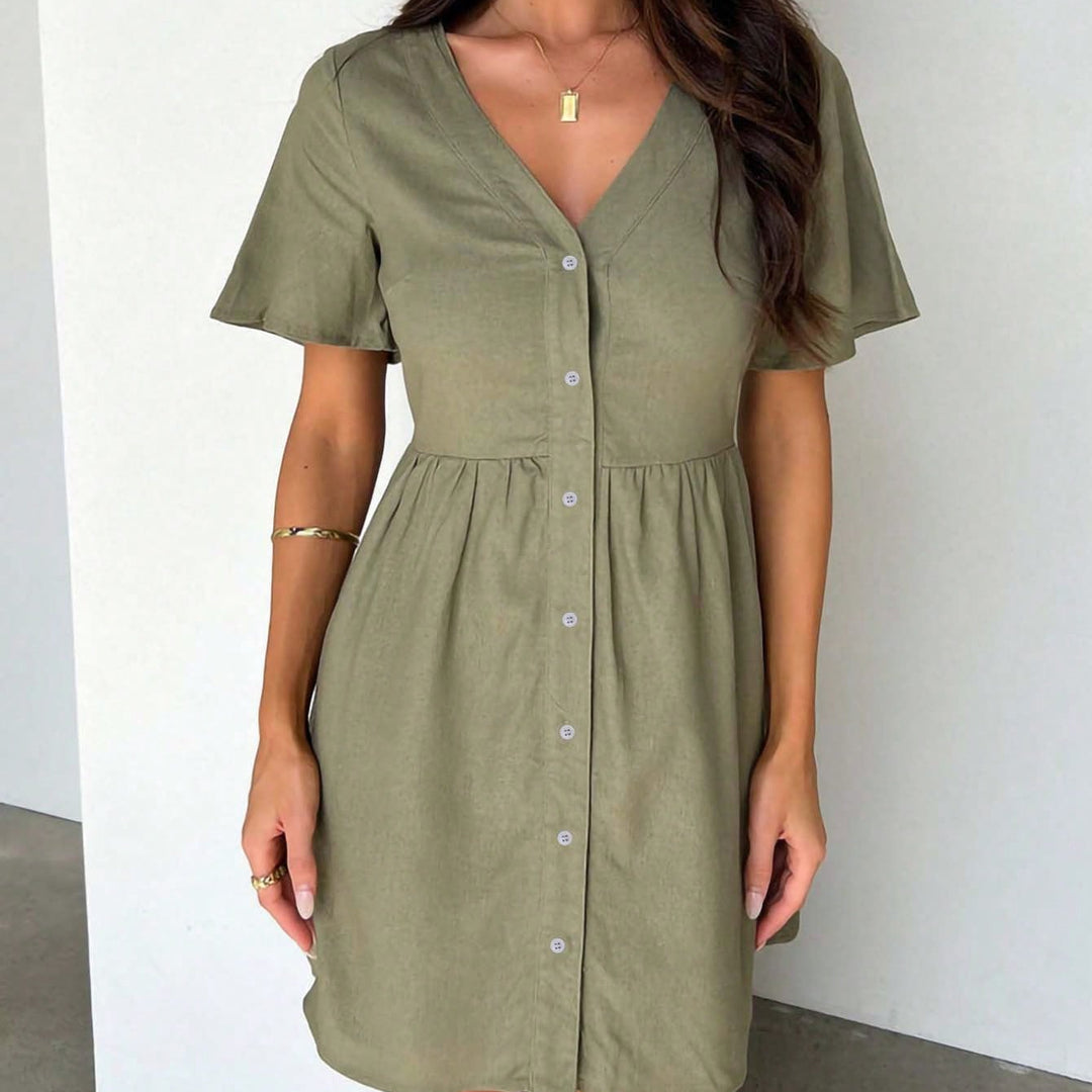 Rochie mini SHEIN, verde