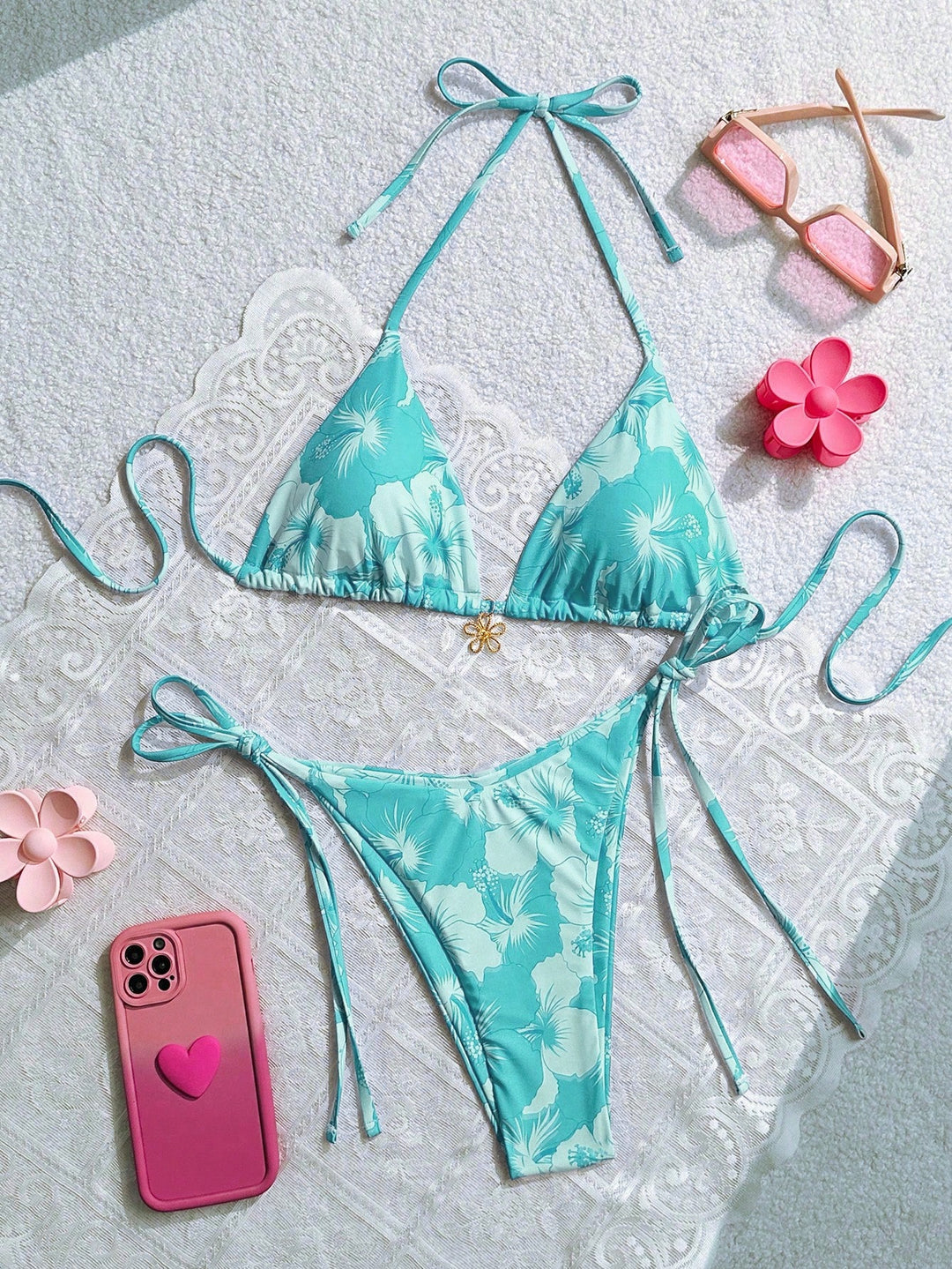 Set bikini SHEIN, verde