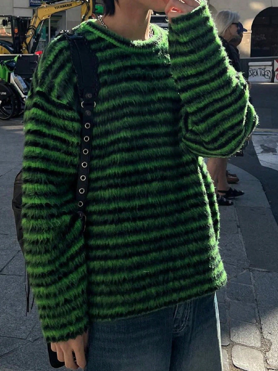 Pulover SHEIN, verde