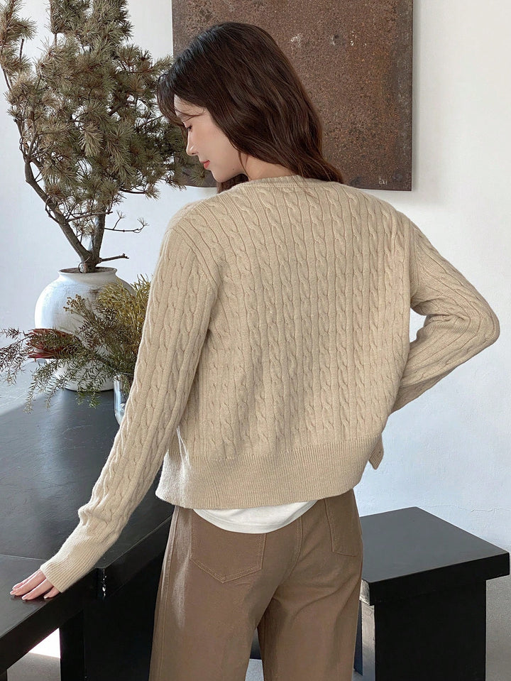 Cardigan SHEIN, portocaliu