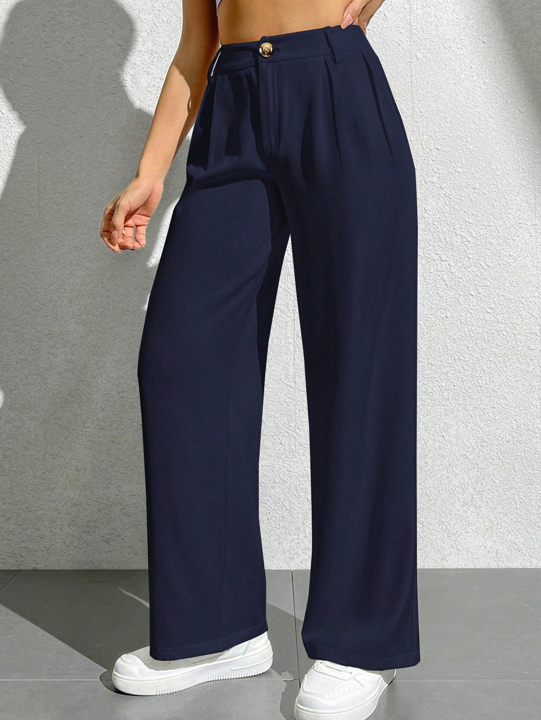 Pantaloni SHEIN, albastru