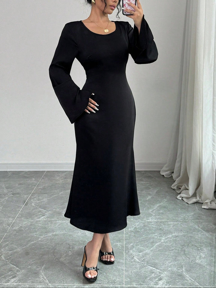 Rochie maxi SHEIN, negru