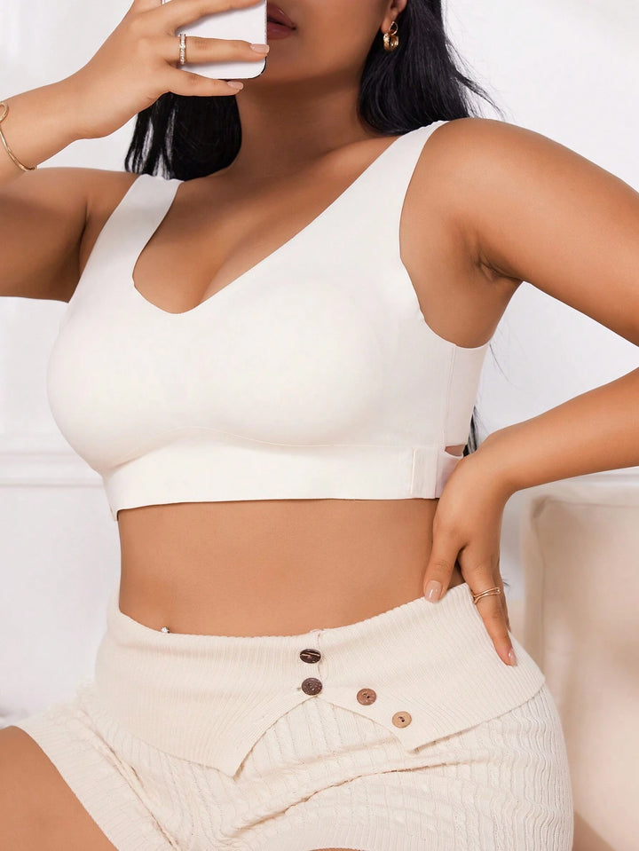 SHEIN krém bustier
