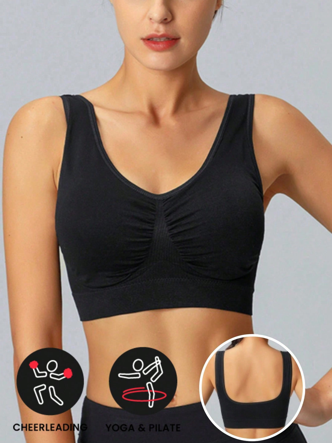 Corset SHEIN, negru
