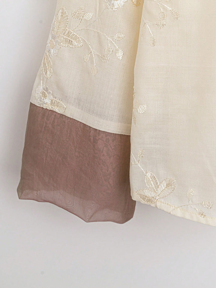 Bluza cu nasturi SHEIN, portocaliu