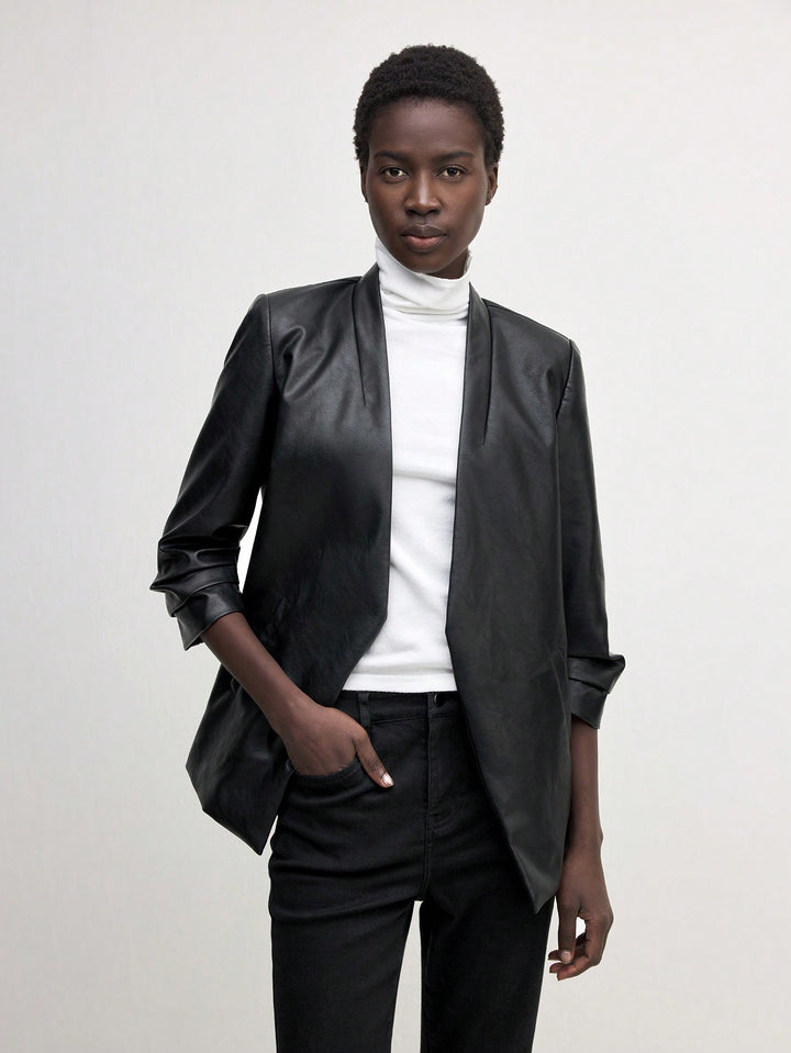Sacou SHEIN, negru