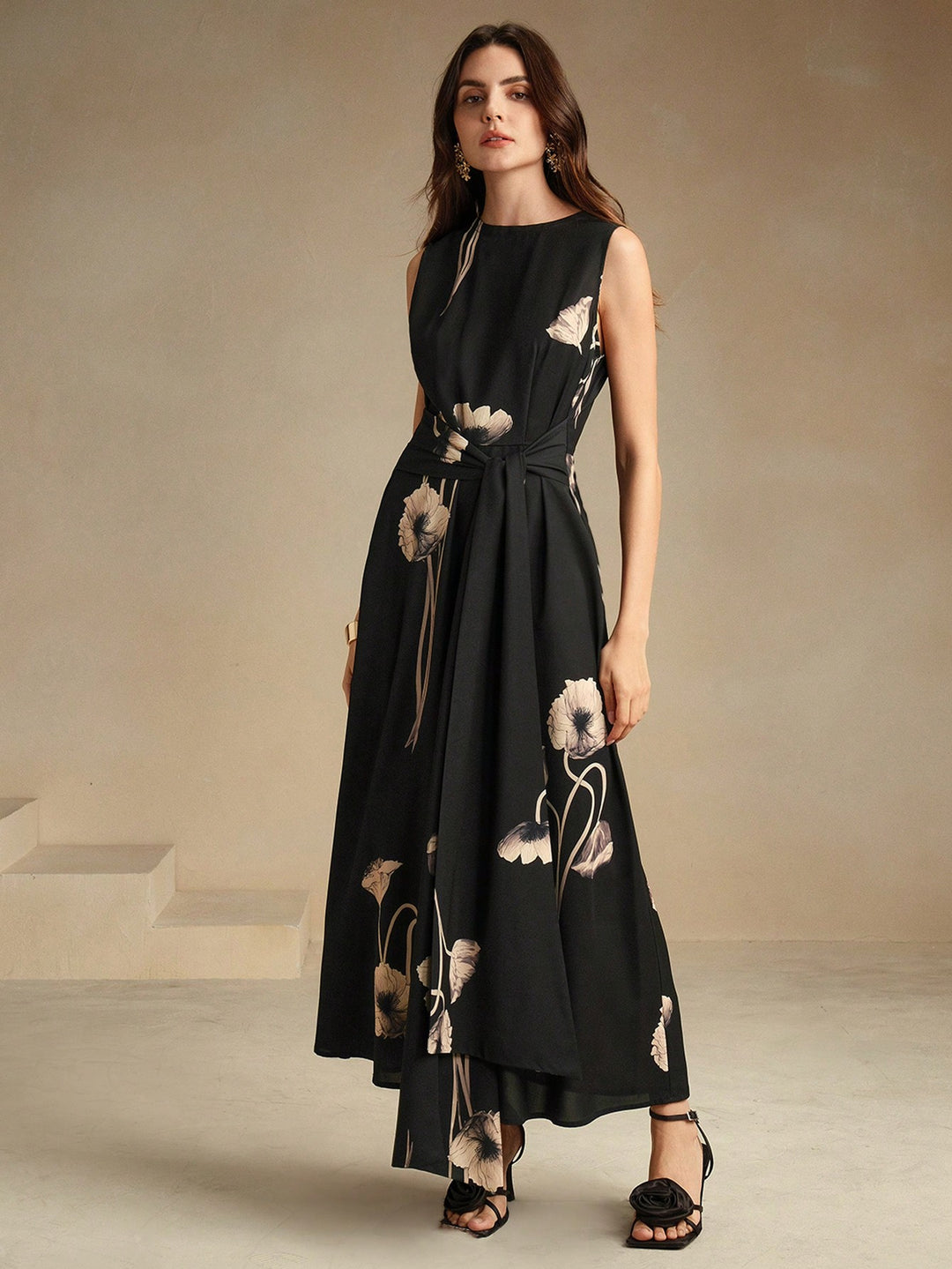 Rochie maxi SHEIN, negru