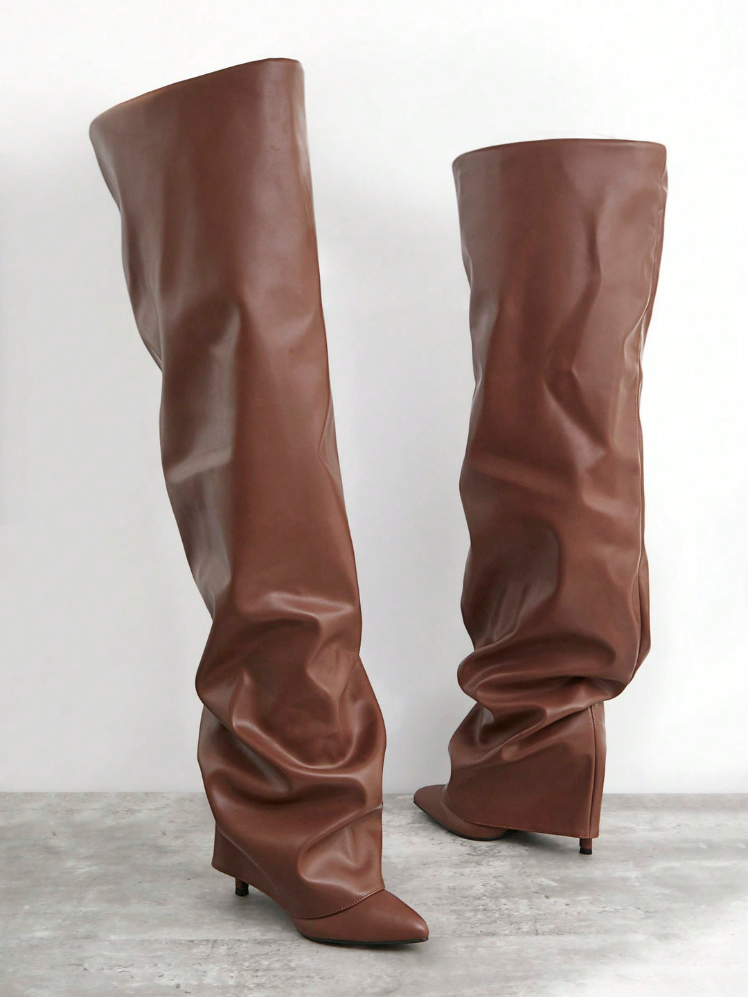 SHEIN csizma, barna