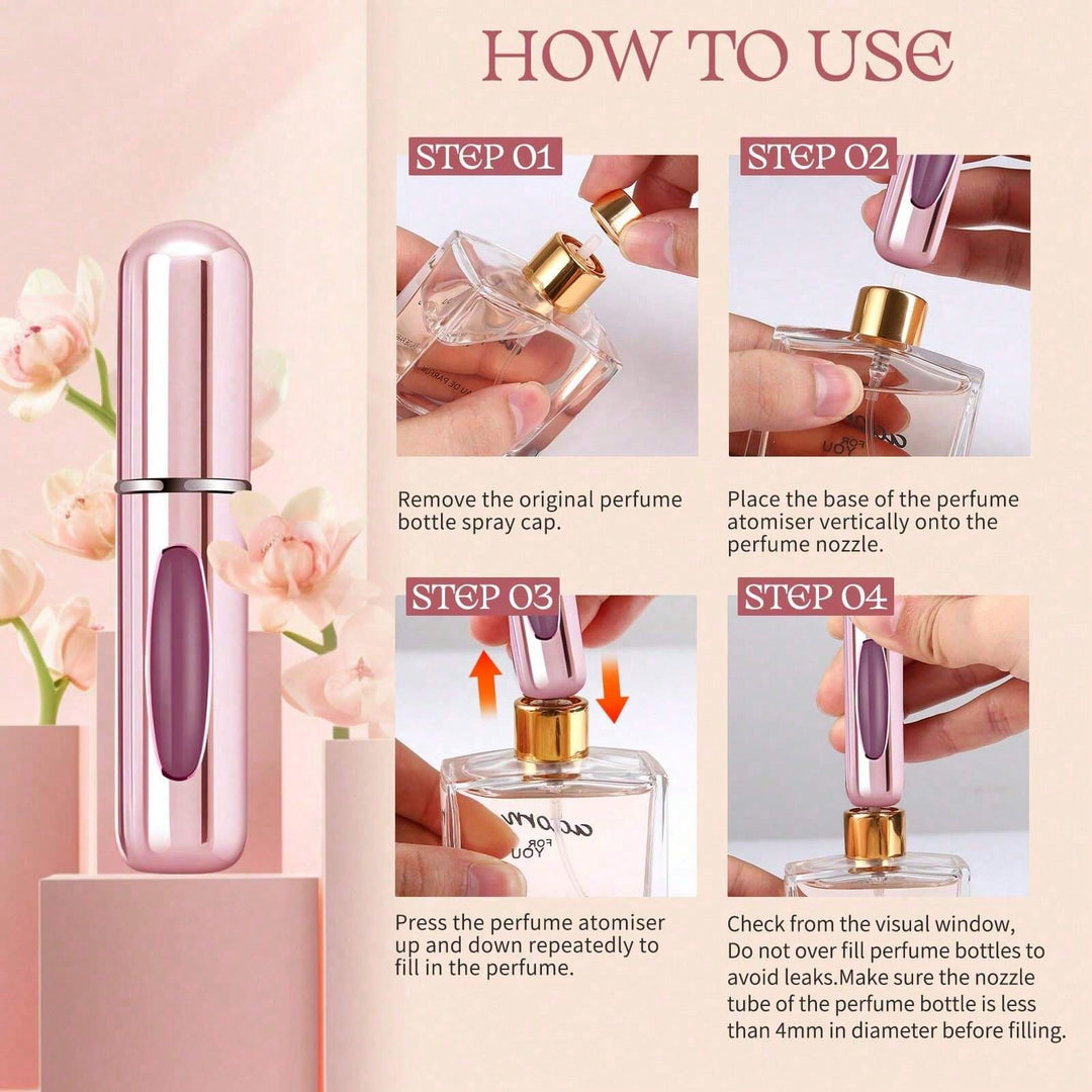 Sticlă parfum cu pulverizator SHEIN, mix culori
