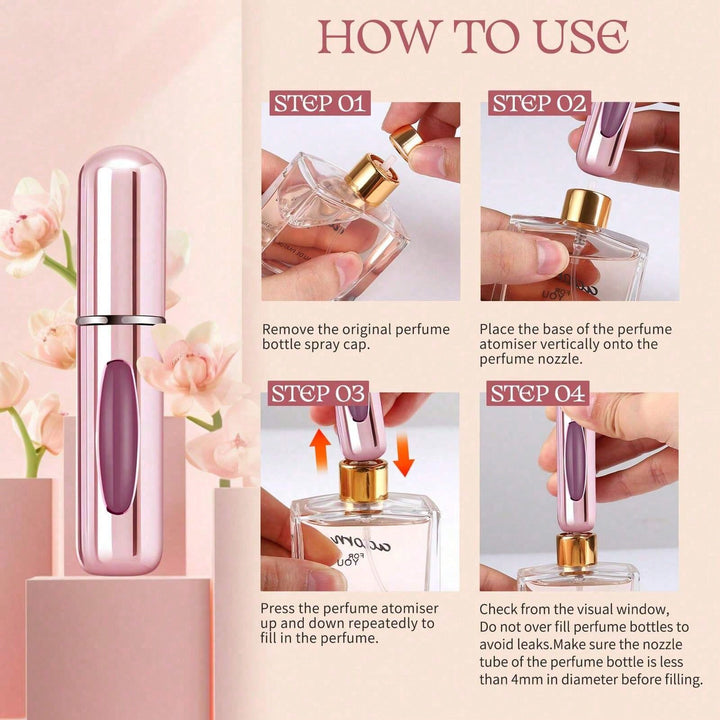 Sticlă parfum cu pulverizator SHEIN, mix culori