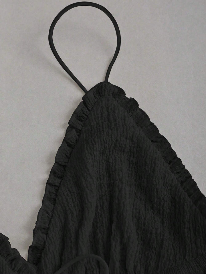 Top SHEIN, negru