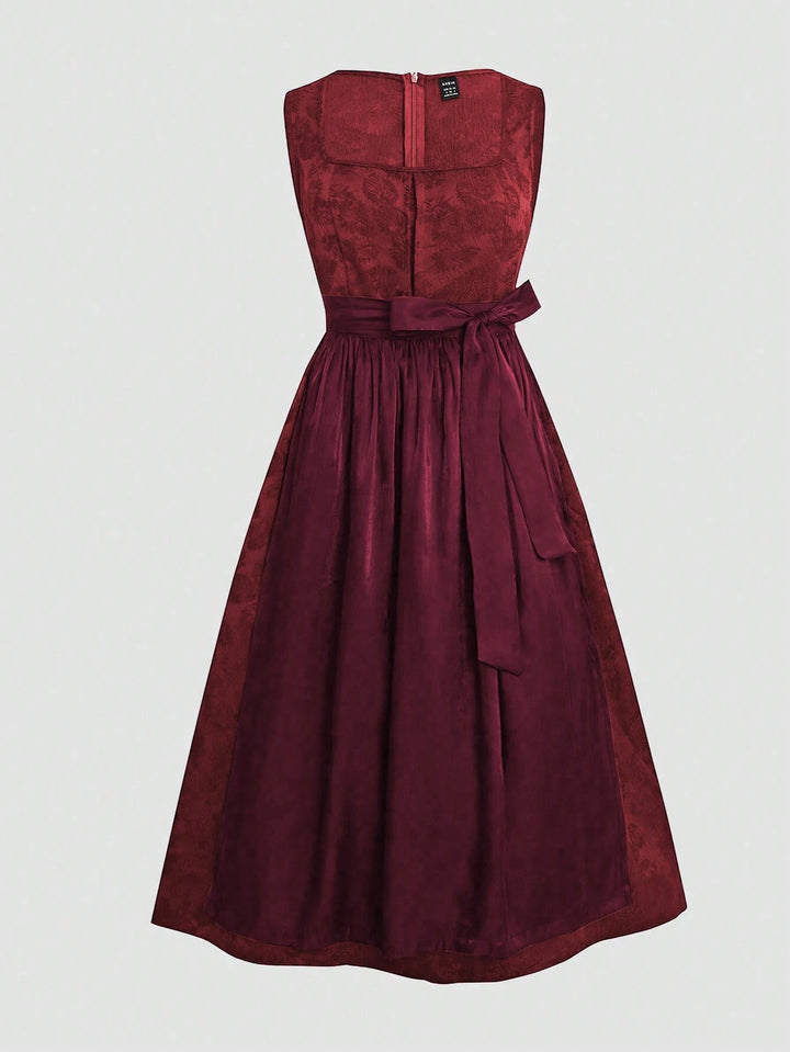 Rochie midi SHEIN, vișiniu