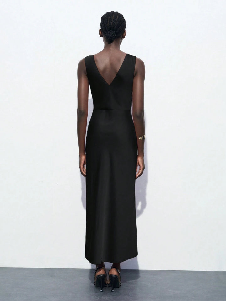 Rochie midi SHEIN, negru