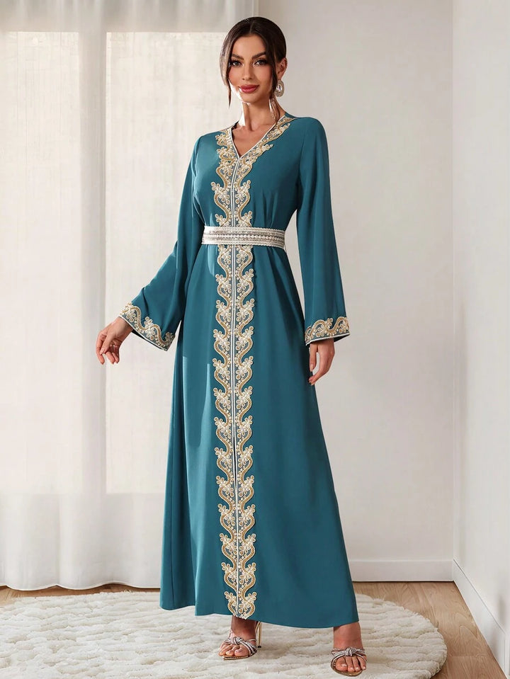 Rochie maxi SHEIN, verde