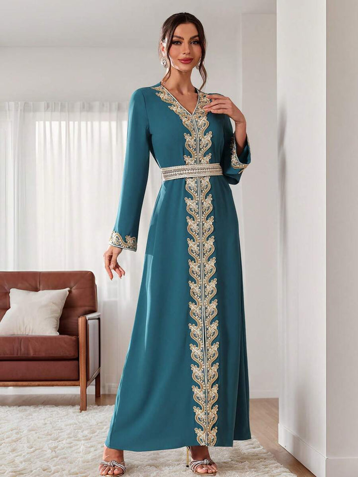 Rochie maxi SHEIN, verde