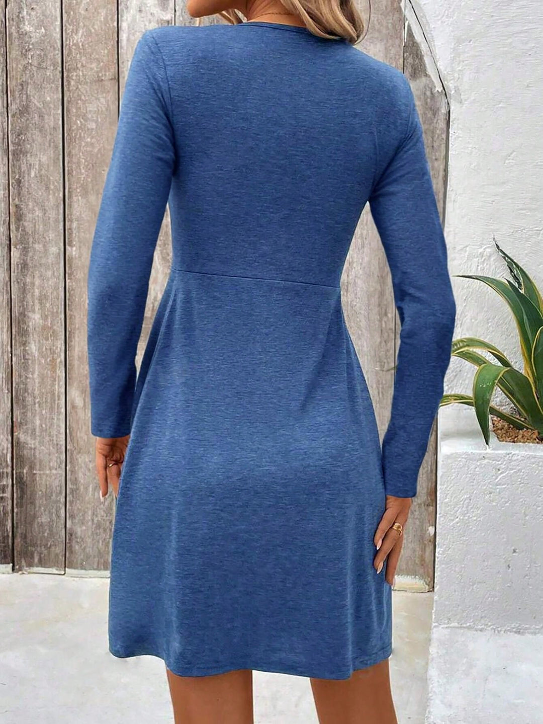 Rochie scurtă SHEIN, albastru