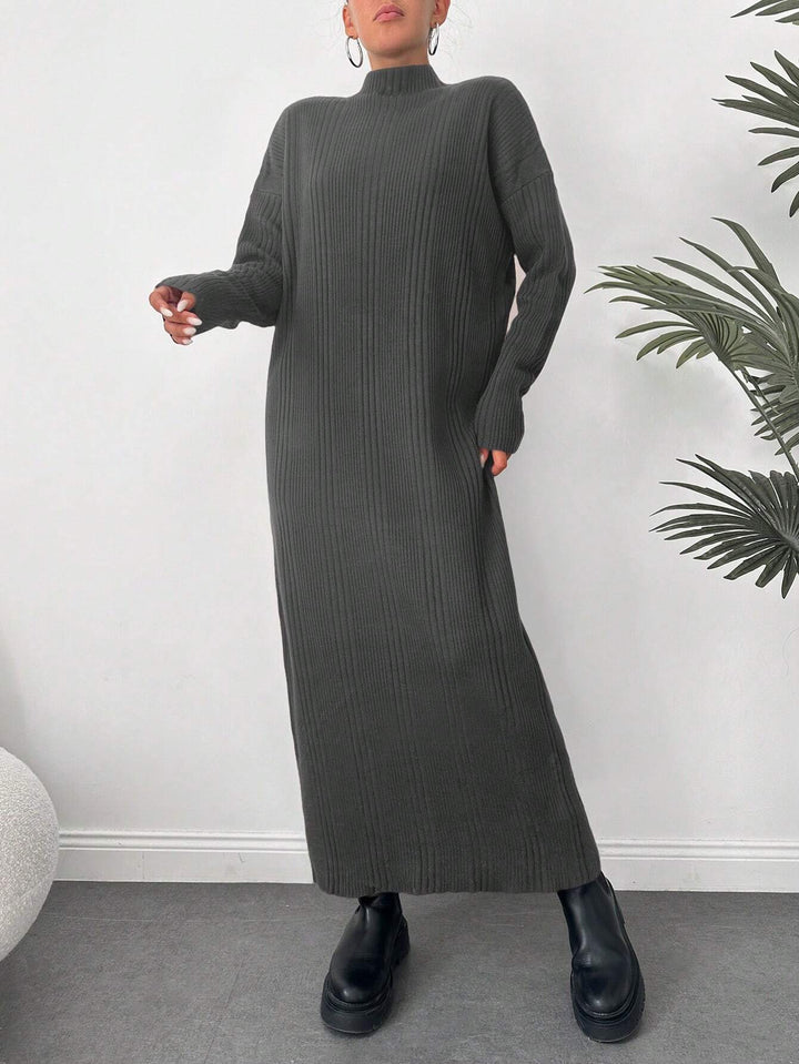 Rochie maxi SHEIN, gri