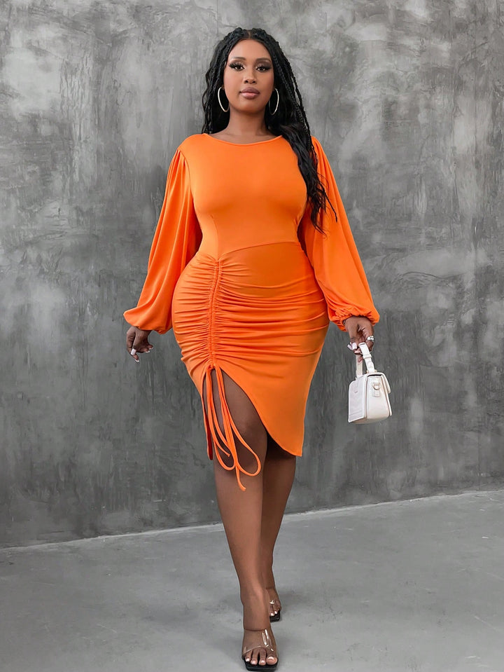 Rochie SHEIN, portocaliu