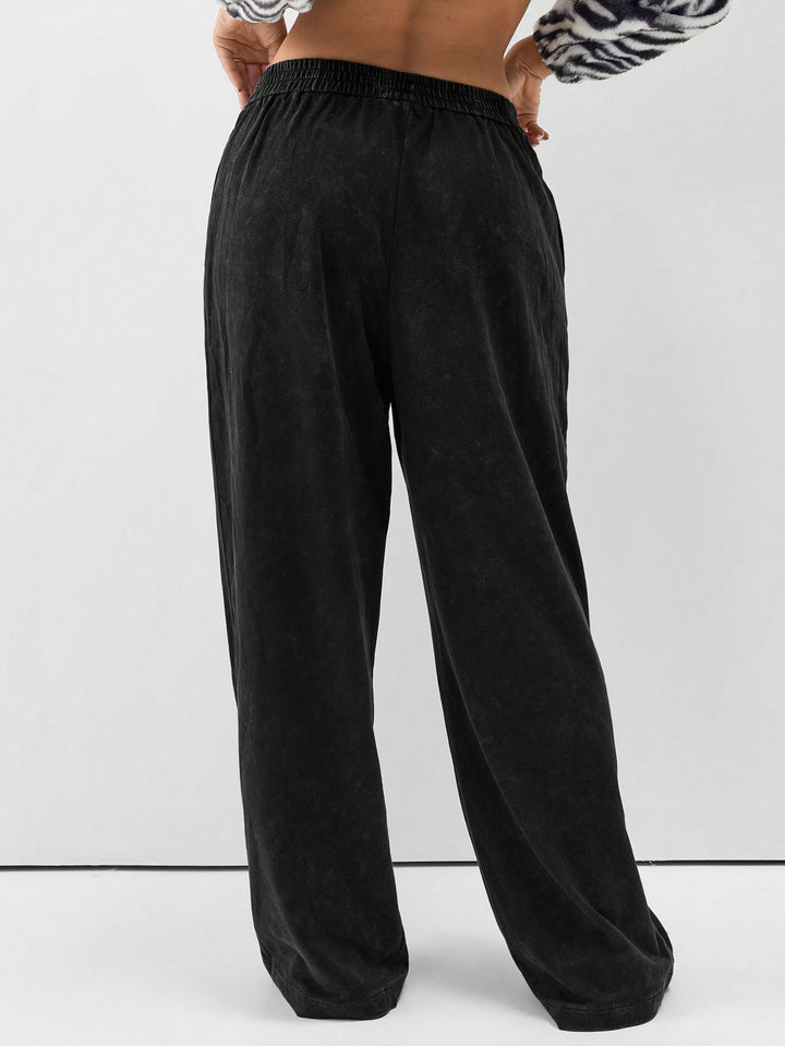 Pantaloni SHEIN, negru