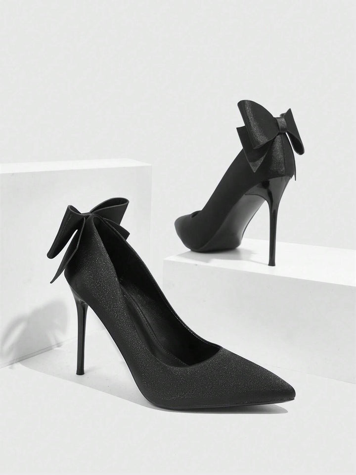 Pantofi cu toc SHEIN, negru
