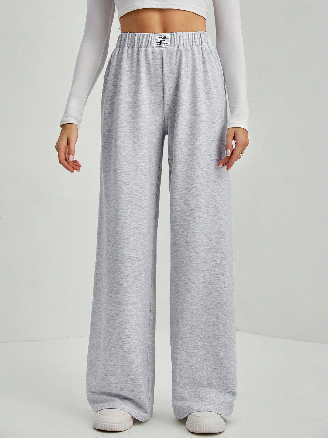 Pantaloni SHEIN, gri