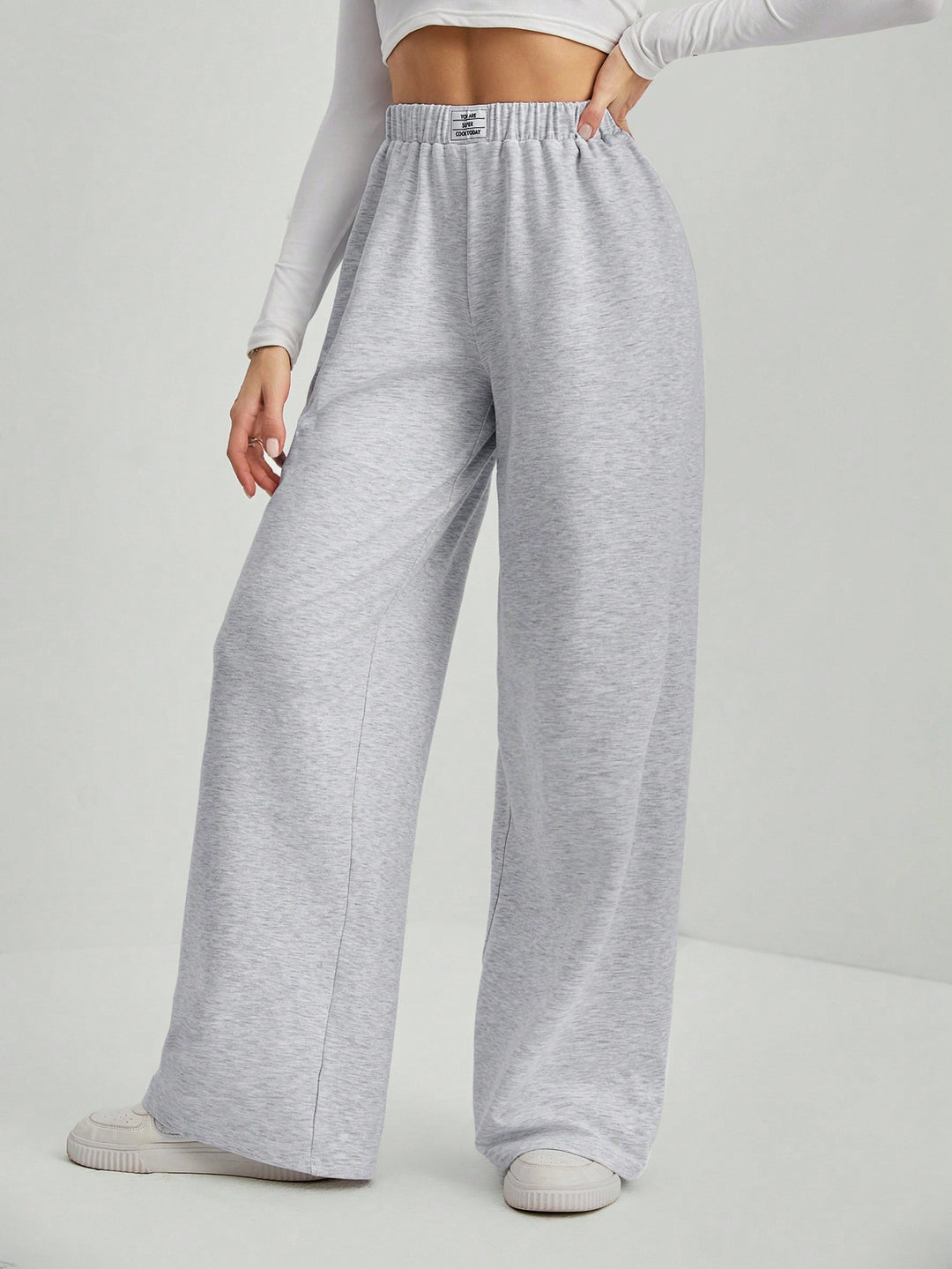Pantaloni SHEIN, gri