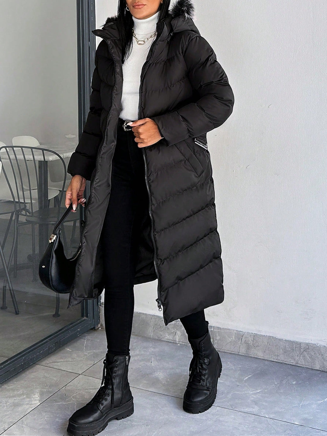Palton SHEIN, negru