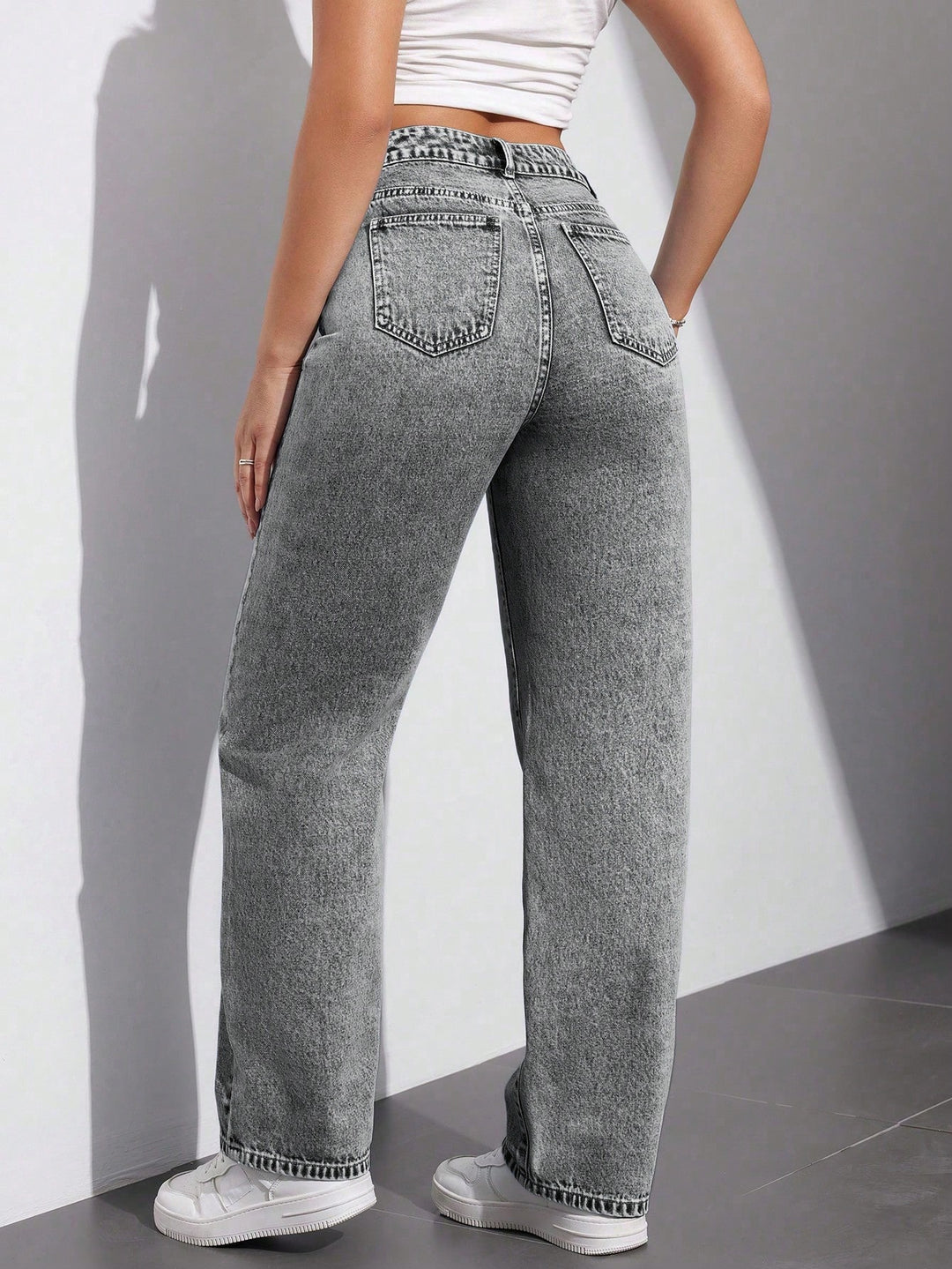 Jeans SHEIN, gri
