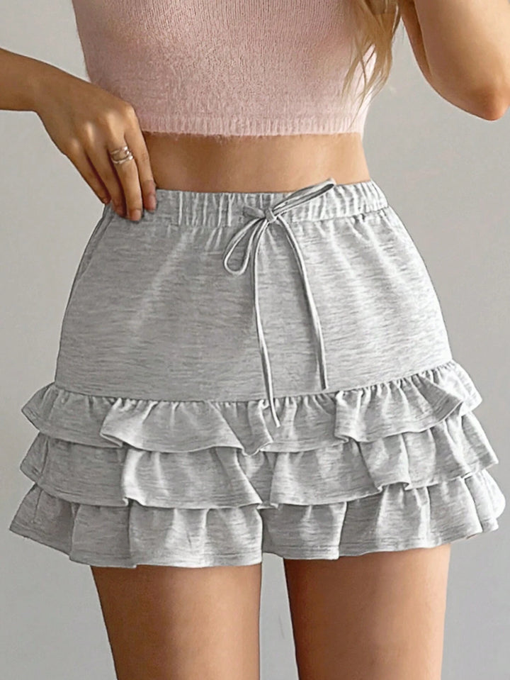 SHEIN miniszoknya, szürke