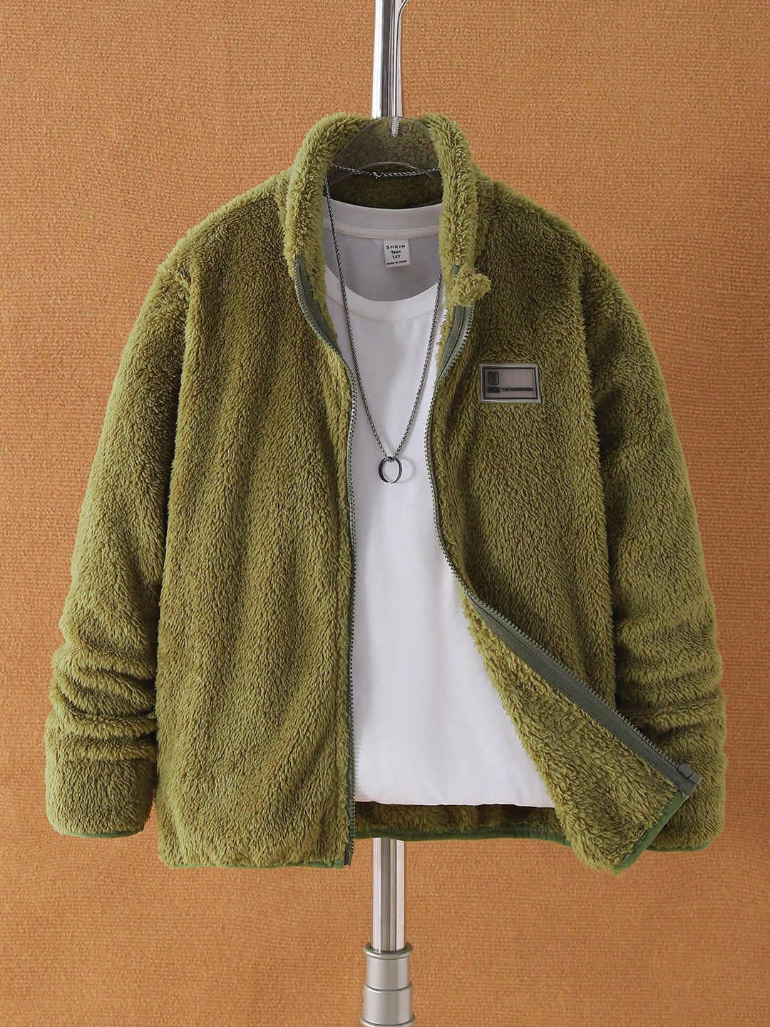 SHEIN dzseki, khaki