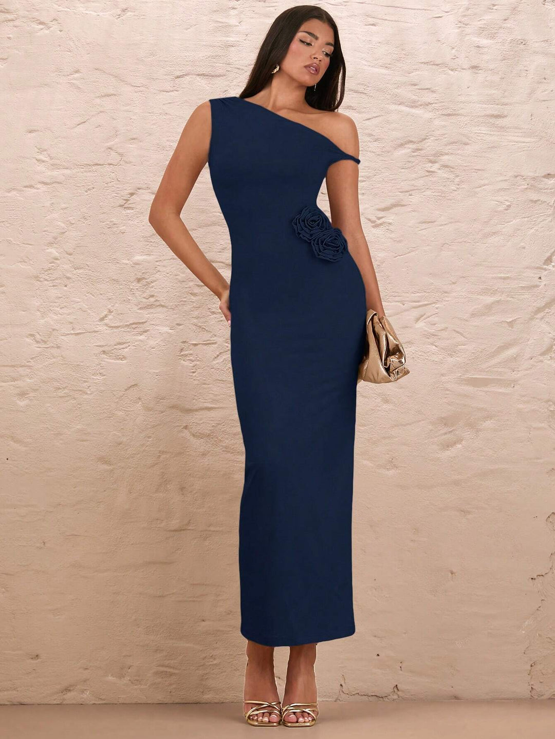 Rochie maxi SHEIN, albastru