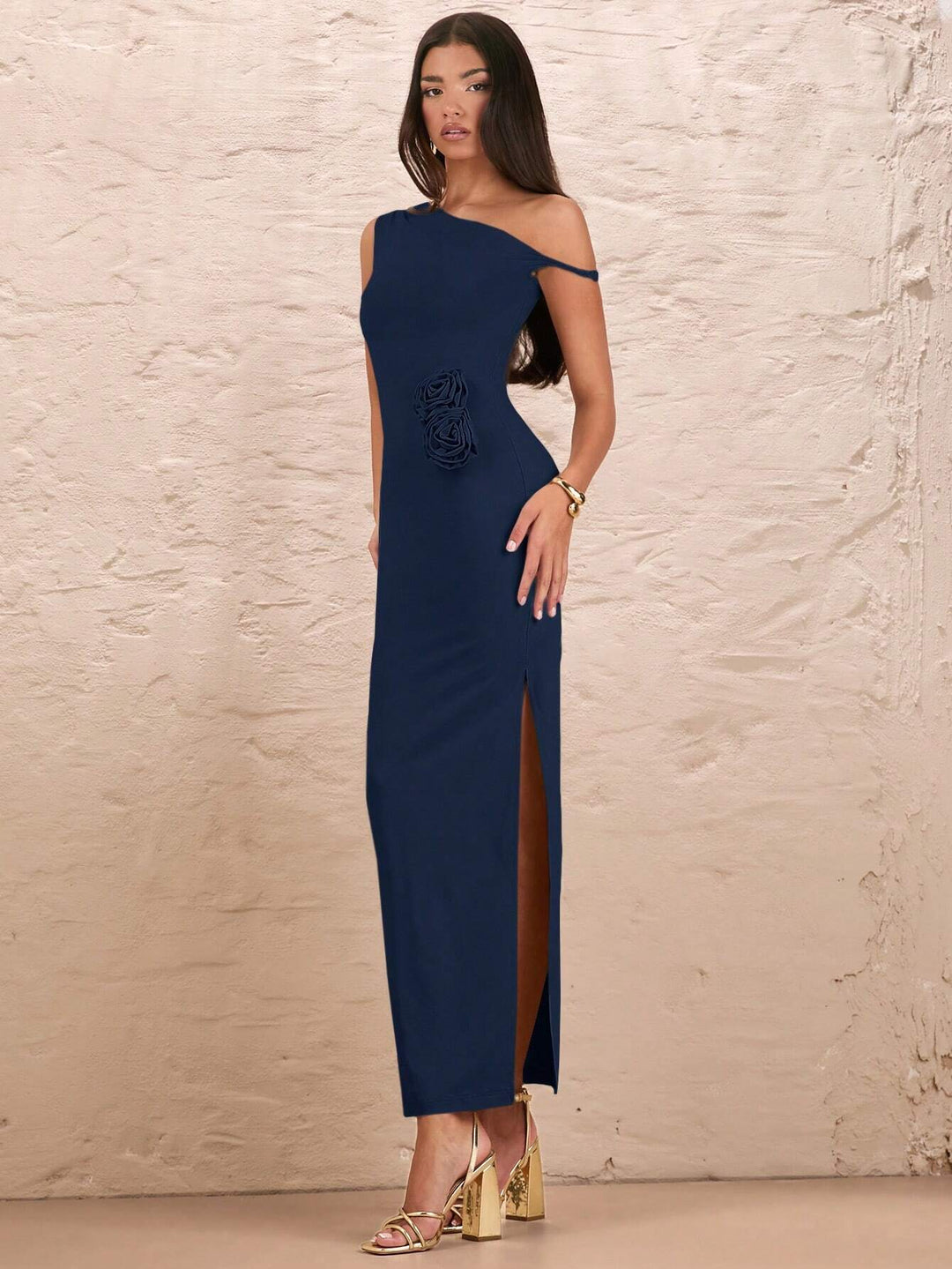 Rochie maxi SHEIN, albastru