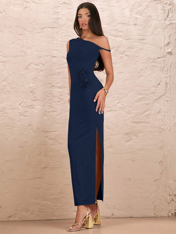 Rochie maxi SHEIN, albastru