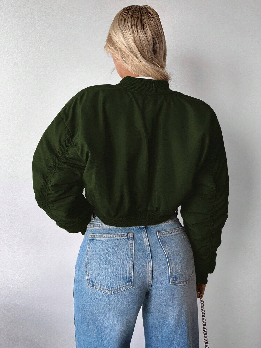 SHEIN dzseki, khaki