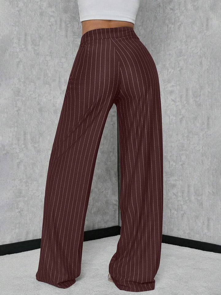 Pantaloni SHEIN, maro