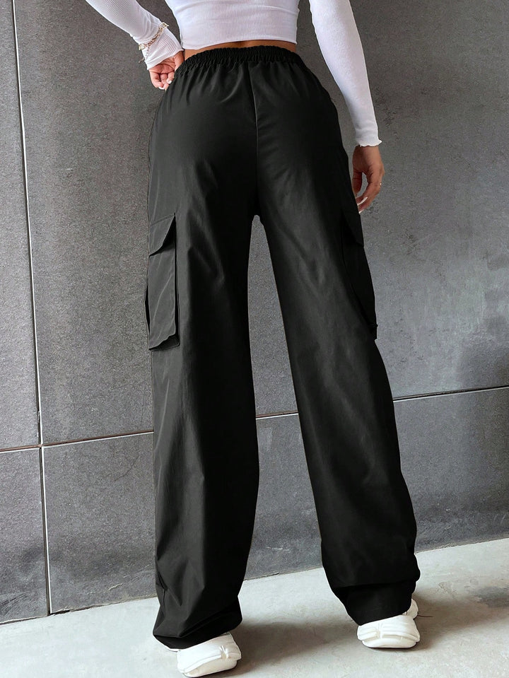 Pantaloni SHEIN, negru