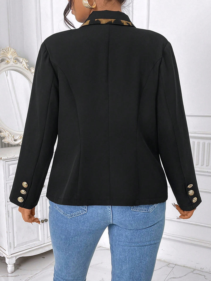 Sacou Shein Curve+, negru