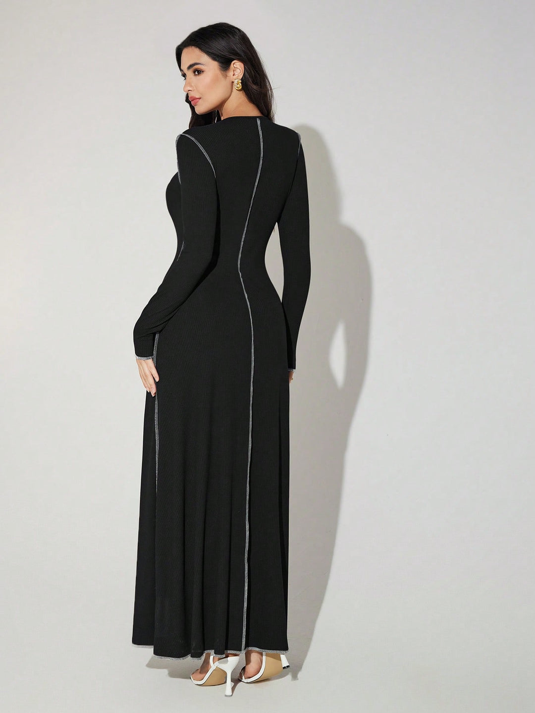 Rochie maxi SHEIN, negru